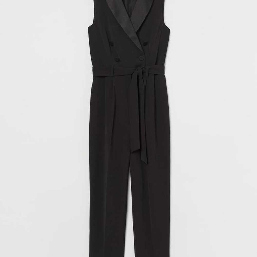 H&M DOUBLE-BREASTED JUMPSUIT